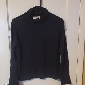 Elegant Black Turtleneck Sweater